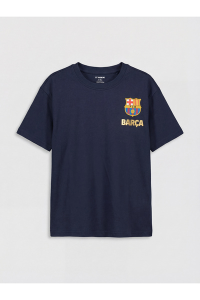 LC Waikiki Tricou imprimat FC Barcelona pentru băieți