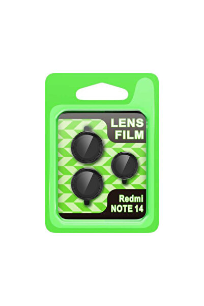 northcity n Note 14 5g Raze Metal Camera Lens Black - 3D Hd Tempered Glass
