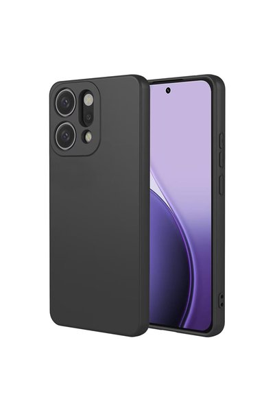 TakÇalıştır Reno 14 Compatible First Silicone - Black