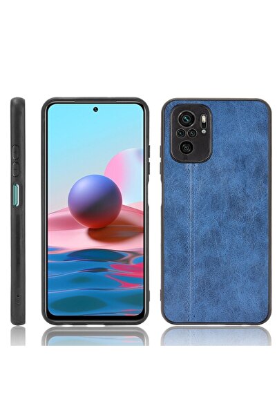 sscase Sewing Pattern Σκληρή Θήκη Blue (Xiaomi Redmi Note 10/Note 10s)