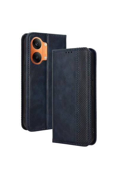 sscase Retro Θήκη Βιβλίο Blue (Xiaomi Poco X8 Pro Max 5G)