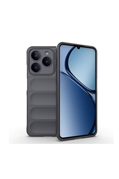 sscase Magic Shield Θήκη Σιλικόνης Dark Grey (Realme C61 4G)