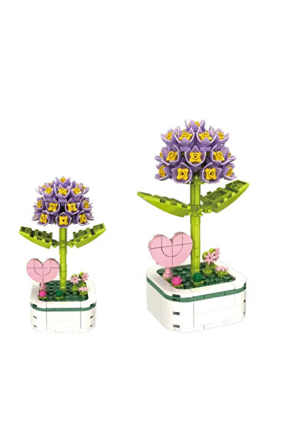 ByCaretta Potted Hyacinth Flower Building Blocks 169 Pieces