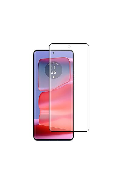 sscase Motorola Edge 50 Pro 5G Curved Full Tempered Glass Transparent