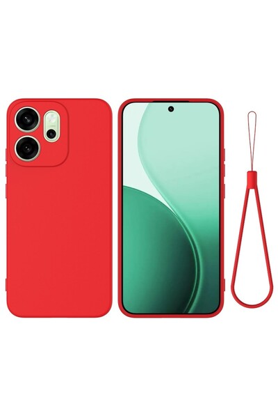 sscase Solid Color Θήκη Σιλικόνης Red (Oppo Reno15 Pro 5G)