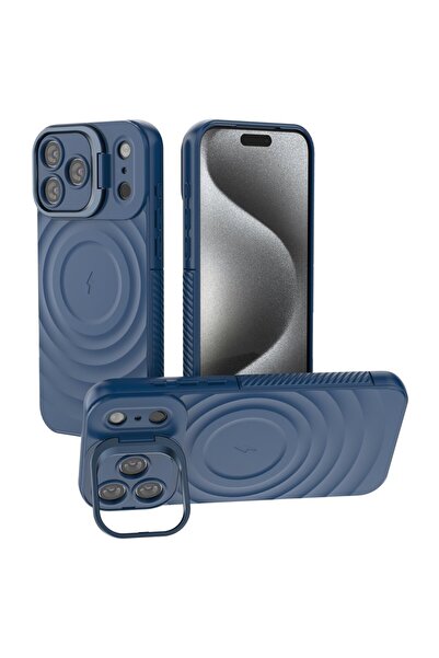 sscase Ripple Texture MagSafe Θήκη Σιλικόνης Blue (Apple iPhone 17 Pro Max)