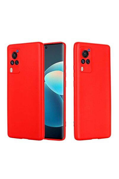 sscase Solid Color θήκη Σιλικόνης Red (Vivo X60 Pro 5G)