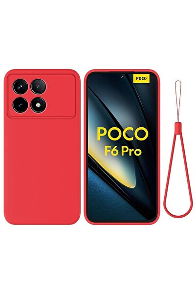 sscase Solid Color Θήκη Σιλικόνης Red (Xiaomi Poco F6 Pro 5G)