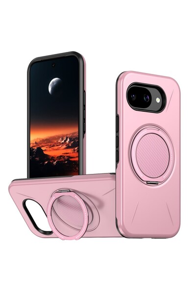 sscase Premium MagSafe Σκληρή Θήκη με Δαχτυλίδι Pink (Google Pixel 10a 5G)
