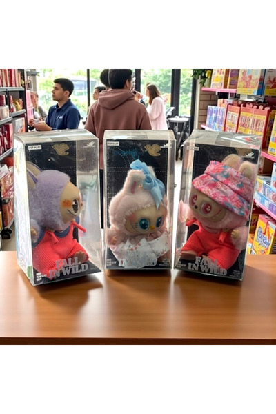 Pop Mart Labubu Elbiseli Şeffaf Paket Koleksiyonluk Figür Oyuncak