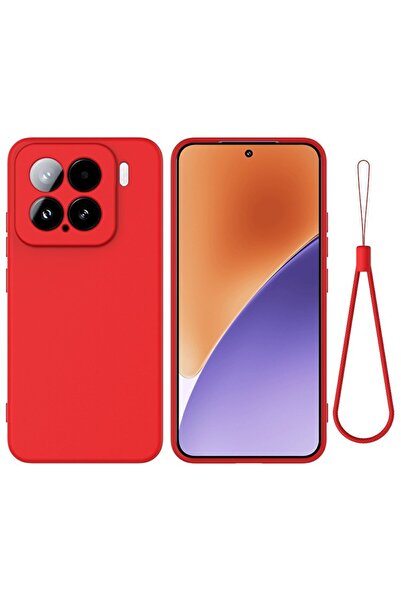 sscase Solid Color Θήκη Σιλικόνης Red (Xiaomi 15 5G)