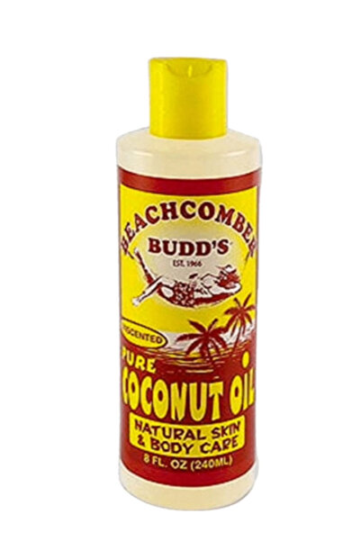 BeachCouture زيت جوز الهند النقي غير المعطر من بيتشكومبير بودز للعناية الطبيع...