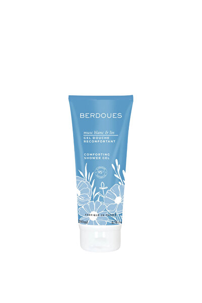 Parfums Berdoues Musc Blanc Et Lin, Gel de duș, 200 ml