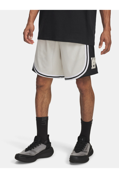 Under Armour Pánské kraťasy UA M Courtside Short-WHT
