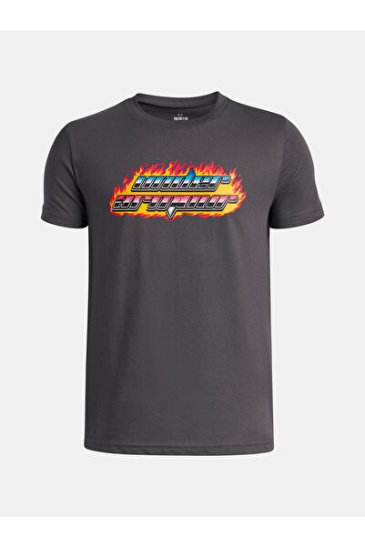 Under Armour Tricou pentru băieți UA Flame WM SS-GRY