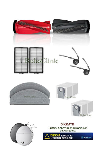 Roboclinic Roborock Saros 20 Sonic Robot Vacuum Cleaner Compatible Replacemen...