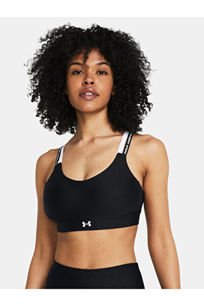 Under Armour UA Infinity Mid 2.0 Rib Bra-BLK - Sutien sport
