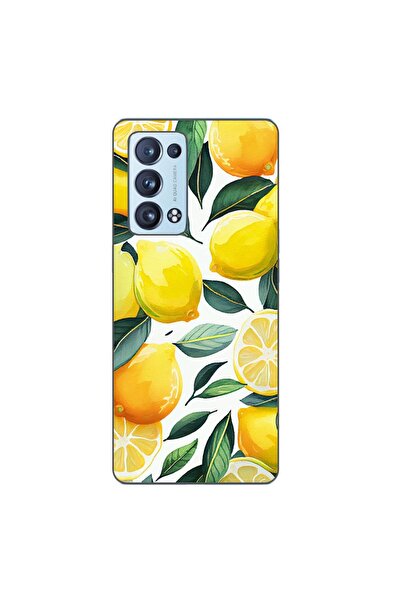 OEM Калъф, съвместим с Oppo Reno6 Pro 5G, силиконов гел TPU, модел с десен на...