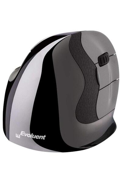 Evoluent Mouse vertical, pentru mâna dreaptă, mărime medie, 6 butoane, 3200 d...