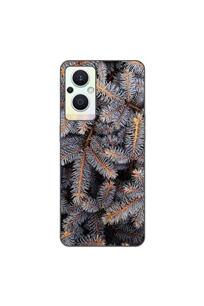 OEM Case compatible with Oppo Reno7 Lite Silicone Gel Tpu Fir Branches Pattern