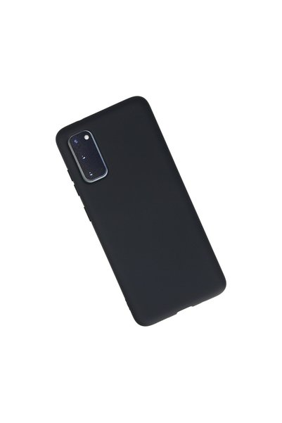 Generic Brand Galaxy s20 case nano inner Velvet silicone - navy blue