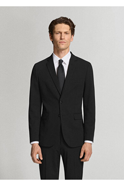 MANGO Man Streç kumaştan süper dar kesim blazer ceket