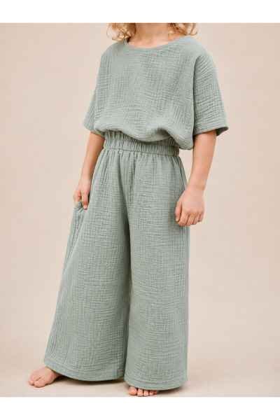 Nuno Touch Unisex Çocuk Müslin Takım Cloud Cotton Set