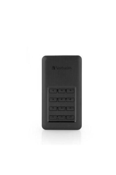 Verbatim Външен SSD Secure Portable, 256 ГБ, USB 3.1