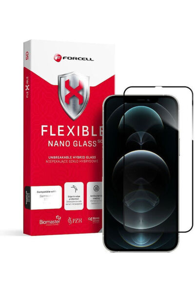 Forcell Sticlă Nano Temperată Flexibilă (iPhone 12 Pro Max)