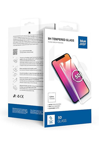OEM 5D Full Glue Tempered Glass Black (iPhone 16 Pro Max)