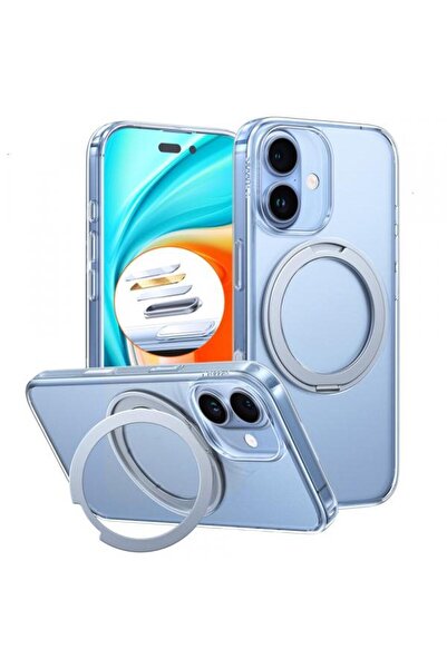TORRAS Husă Ostand Pro MagSafe pentru Apple iPhone 17, Transparentă