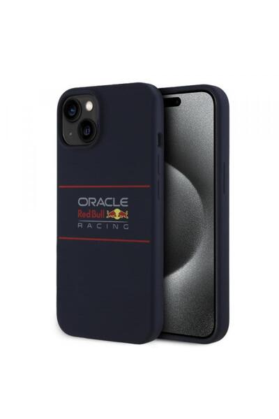 Red Bull Husă MagSafe pentru Apple iPhone 15, Racing, Logo Centrat Orizontal,...