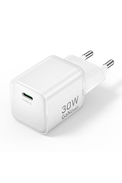 Vention Φορτιστής χωρίς καλώδιο GaN με θύρα USB-C, 30W Power Delivery, Λευκός...