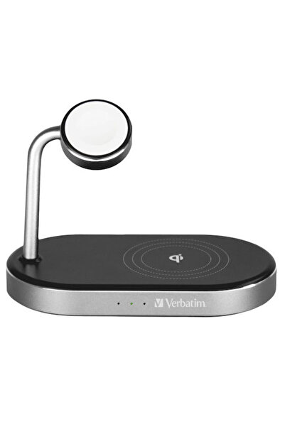 Verbatim Ασύρματος Φορτιστής (Qi Pad) 44W Γρήγορη Φόρτιση 3.0 Μαύρο (WCS-02 3...
