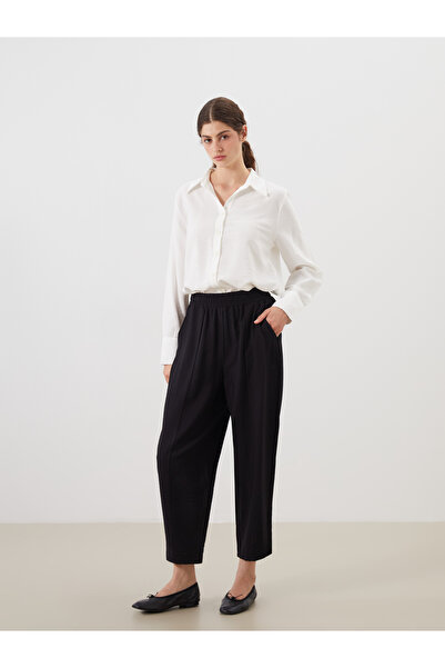 LC Waikiki Elastic Waist Carrot Fit Women's Trousers
