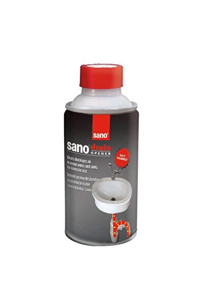 Sano Granule pentru desfundarea țevilor de scurgere 200g DRAIN