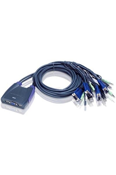 Aten Comutator KVM CS64US-AT, 4 porturi, USB