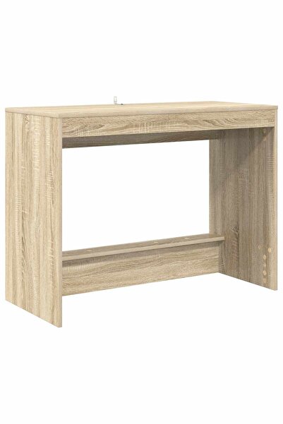 vidaxl Birou pentru pat Stejar Sonoma 100 x 45 x 75 cm Lemn compozit