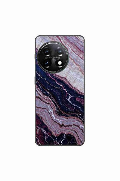 OEM Husa compatibila cu OnePlus 11 Silicon Gel Tpu Model Amethyst Sand Marble