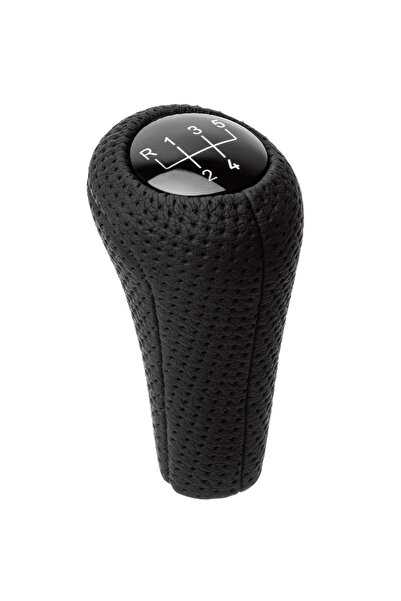 AWparts Maner schimbator de viteze, AWparts, ecopiele, negru, montaj pe presiune