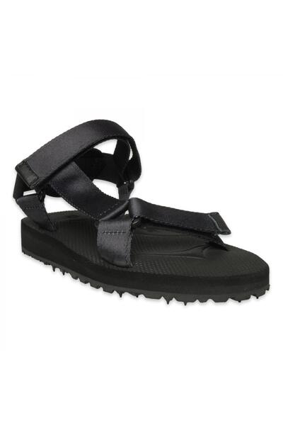 Lemoors Ripple Basic Daily Black Women's Sandals