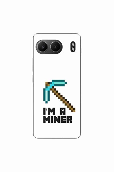 OEM Husa compatibila cu OnePlus Nord 4 Silicon Gel Tpu Model Minecraft Miner