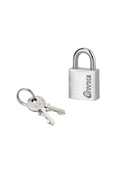 Serrurerie de Picardie Lacăt pentru bagaje, cu cheie, aluminiu, 20 mm, 2 chei...