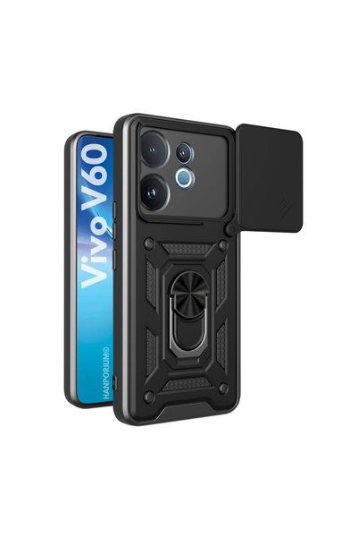 HANPORIUM Vivo V60 Compatible Tank Case - Extra Impact Protection Armored Out...