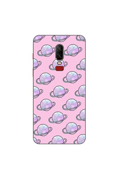 OEM Husa compatibila cu OnePlus 6 Silicon Gel Tpu Model Saturn Dreams