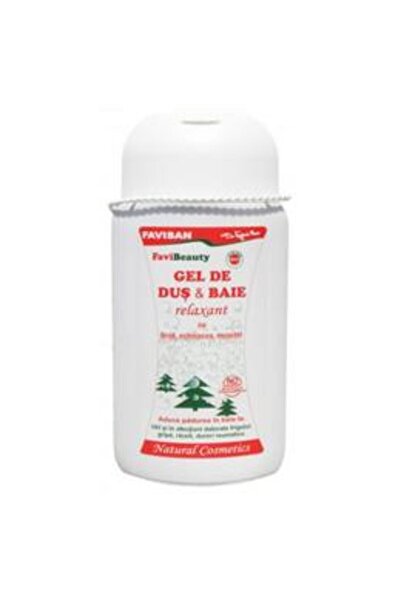 Favisan Gel de Dus si Baie Relaxant Favibeauty Favisan, 300ml