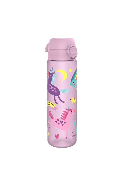 Ion8 Sticlă de apă subțire pentru copii Unicorns, Recyclon, 500ml