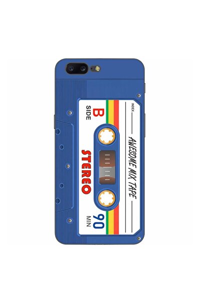 OEM Husa compatibila cu OnePlus 5 Silicon Gel Tpu Model Caseta Vintage Mix Tape