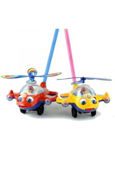 PlayFun Jucărie Elicopter Sunete Muzicale Interactiv Bump Go Cadou Copii