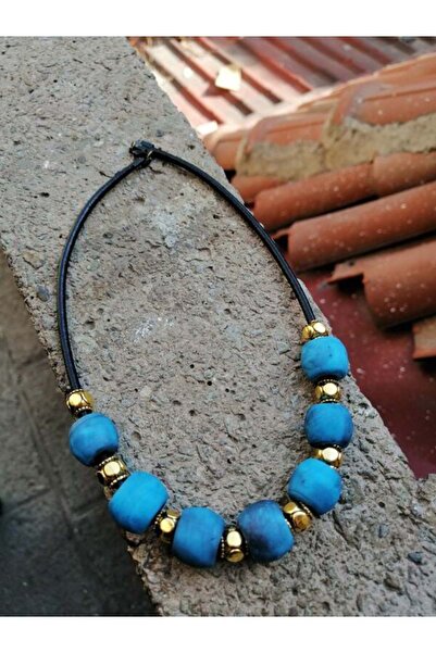 Bozhi Necklace Glass Beads Luminous Style